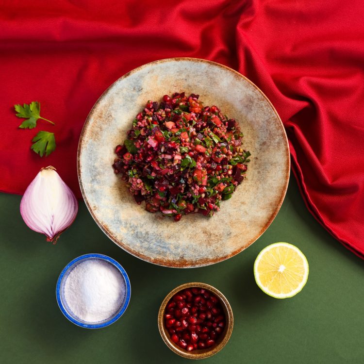 Pomegranate and Beetroot Tabbouleh